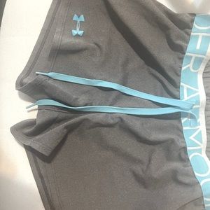 underarmour blue and gray shorts